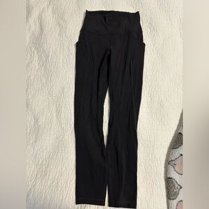 Lululemon Black Align 7/8 Leggings with pockets